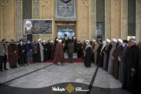 برگزاری مراسم ختم آیت الله گلپایگانی در مسجد الخضرا نجف اشرف+عکس