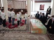 بازدید گروه سرود « گام دوم» از نمایشگاه باغ موزه دفاع مقدس در یزد