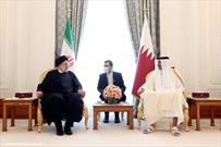 دیدار های رییس جمهور در سفر به قطر