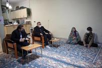 وزیر فرهنگ به دیدار حسین نوری جانباز هنرمند رفت