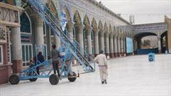 چراغانی مسجد جمکران با ۱۴هزار لامپ و ۷ هزارمتر ریسه ویژه نیمه شعبان