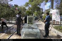 گزارش تصویری| آخرین پنج شنبه سال در گلزار شهدای شیراز