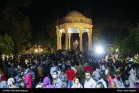 گزارش تصویری| مراسم تحویل سال نو در آرامگاه حافظیه