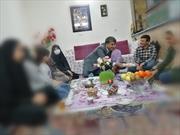گزارش تصویری/ سال تحویل خبرنگاران و مدیرکل امداد خراسان جنوبی در کنار خانواده ایتام