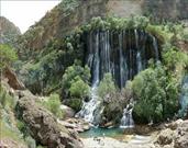 آبشار شرشر روستای گردشگری اسطرخی پذیرای مسافران نوروزی