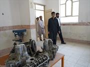 گزارش تصویری  آیین کلنگ زنی مدرسه ۹ کلاسه در روستای نظرآباد شهرستان راسک