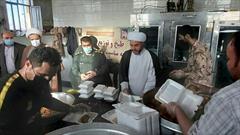 طبخ و توزیع ۵۰۰ پرس غذای گرم در شهر لاهرود