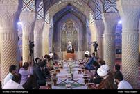مراسم جزء خوانی قرآن کریم در مسجد نصیرالملک شیراز