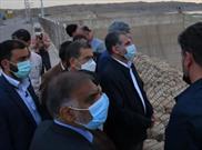 وزیر جهاد کشاورزی آخرین وضعیت آب ذخیره شده پشت سد کرخه اندیمشک را بررسی کرد