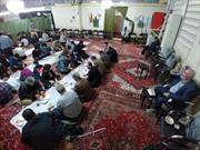 برپایی سفره‌ ساده افطاری مسجد گازران در تبریز