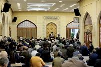 گزارش تصویری/ اقامه نماز جماعت و تفسیر قرآن کریم روز چهاردهم ماه رمضان در مسجد جامع گلشن 