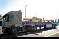 رژه تجهیزات و توانمندی های نیروهای چهارگانه ارتش در جوار حرم امام خمینی(ره)