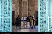 گشایش نمایشگاه خوشنویسی «محفل انس» در آرامگاه سعدی