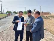 بازدید میدانی سید ناصر حسینی‌پور از پروژه‌های خدمات شهری گچساران/ تصاویر