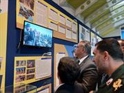 بازدید وزیر فرهنگ لبنان از موزه دفاع مقدس کرمان و تالار شهید سلیمانی