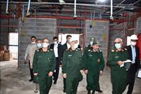 بازدید فرمانده کل سپاه از یک پروژه درمانی در گلستان/ سرلشکر سلامی: با سرعت و کیفیت پروژه را تکمیل کنید