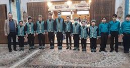 بچه های مسجدی نوای دلنشین اتحاد و همدلی را در حضور ریاست جمهوری طنین انداز می کنند