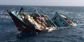 نجات جان ۶ خدمه لنج باری  در شمال  غربی جزیره کیش