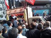 مراسم بدرقه و تشییع پیکر سردار شهید حسن صیاد خدایی برگزار شد