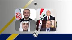 رایزنی امیرعبداللهیان با وزیران خارجه سوریه، عراق و کویت درمورد معضل گرد و غبار