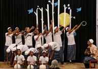 اجرای سرود پاتوقی گروه های سرود به مناسبت دهه کرامت در میناب