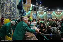 پذیرایی موکب‌های ایرانی و عراقی در آستان مقدس فاطمی