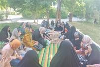 اردوی یک روزه برای دختران کانون فرهنگی هنری الزهرا (س) برپا شد
