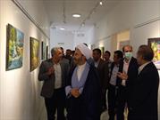 گزارش تصویری/ افتتاح نمایشگاه نقاشی«ترسیم خیال» در زیرکوه
