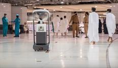 ربات های هوشمند برای ضد عفونی مسجد الحرام !