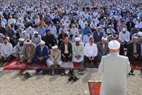 گزارش تصویری/ برگزاری نماز عید قربان در بندرترکمن
