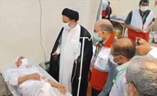 بازدید حجت‌الاسلام والمسلمین نواب از مرکز پزشکی حج و زیارت در منا