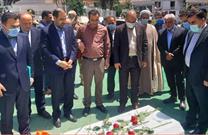 ادای احترام وزیر کشور به مقام شامخ شهید گمنام