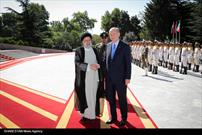 حضور رئیس جمهور ترکیه در ایران