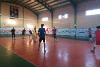 جوانان کانون فرهنگی هنری امام جعفر صادق (ع) یک دوره مسابقه والیبال برگزار کردند