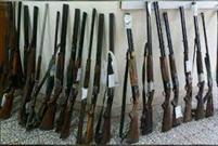 کشف ۴۷ قبضه سلاح  شکاری غیر مجاز در ارومیه