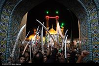 آئین سوگواری «مشق شمشیر» نجفی های مقیم قم