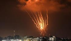شلیک بیش از ۵۸۰ راکت به سمت فلسطین اشغالی