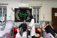 گزارش تصویری/ اهدای خون عزاداران حسینی در تاسوعا و عاشورا