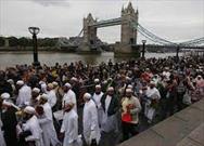 عاشورا در لندن /تجمع  شیعیان عزادار امام حسین (ع) در «هاید پارک»