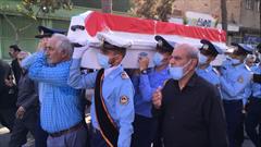 پیکر همسر شهید سرلشکر مصطفی اردستانی در پیشوا تشییع شد