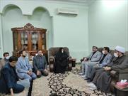 دیدار وزیر فرهنگ و ارشاد اسلامی با خانواده سردار شهید شهسواری