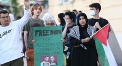 تجمع همبستگی با ملت فلسطین و محکومیت حمله به غزه در اتریش