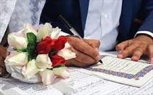 زوج جوانی که مراسم عقد خود را در مسجد برگزار کردند