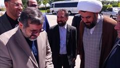 وزیر فرهنگ و ارشاد اسلامی وارد فرودگاه اردبیل شد