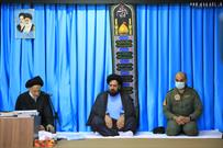 گزارش تصویری/ دیدار رئیس عقیدتی سیاسی نیروی هوایی ارتش با امام جمعه بیرجند