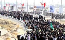 حضور ۵۰ هزار نفر از قزوین در پیاده روی اربعین حسینی