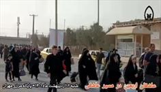 تردد زوار اربعین حسینی از پایانه مرزی مهران