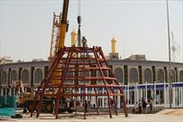 آماده‌سازی صحن حضرت زینب(س) برای بیتوته ۳۵ هزار زائر اربعین + گزارش تصویری