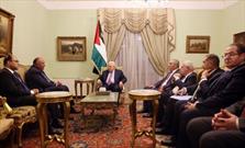 دیدار محمود عباس با وزیر خارجه مصر