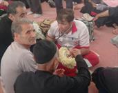۱۲ نفر از نجاتگران هلال احمر زنجان در کشور عراق مستقر شدند